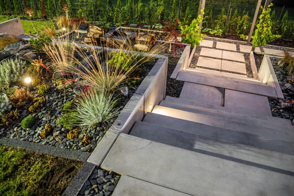 Tiered Landscape Garden